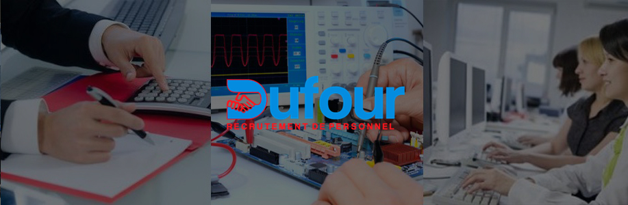 Emploi de Technicien (ne) en ressources humaines pour Dufour recrutement de personnel